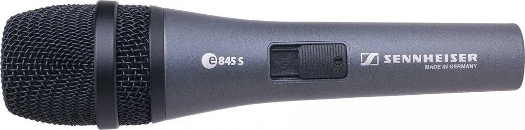 Sennheiser e 845-S Micro de Scène avec Interrupteur pour Chanteur Pro