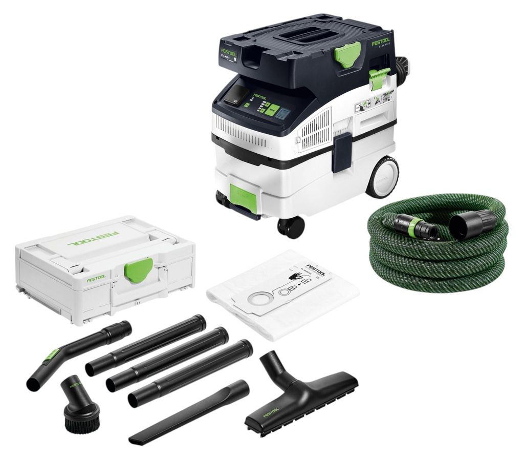 Festool CTL MIDI I CLEANTEC Absaugmobil 1200 Watt 15 l Produktbild 