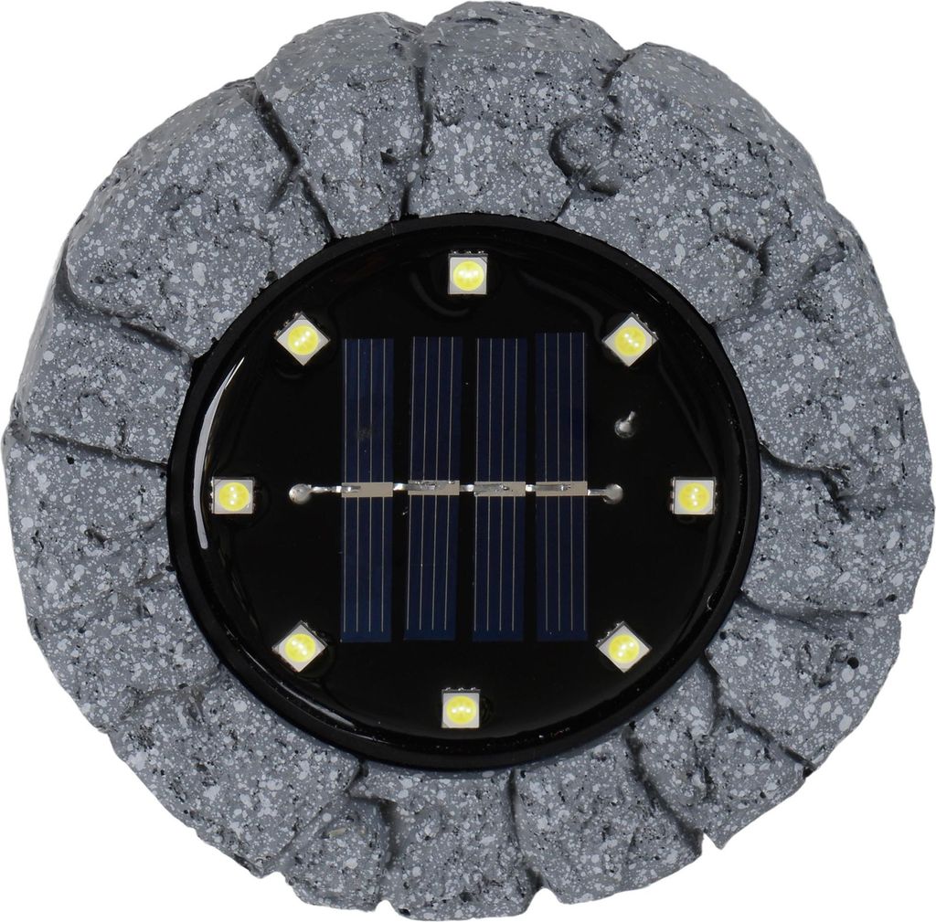 Näve Leuchten 3er-Set LED Solar-/Bodenerdspieß "KIAN" Ø: 12 Produktbild 
