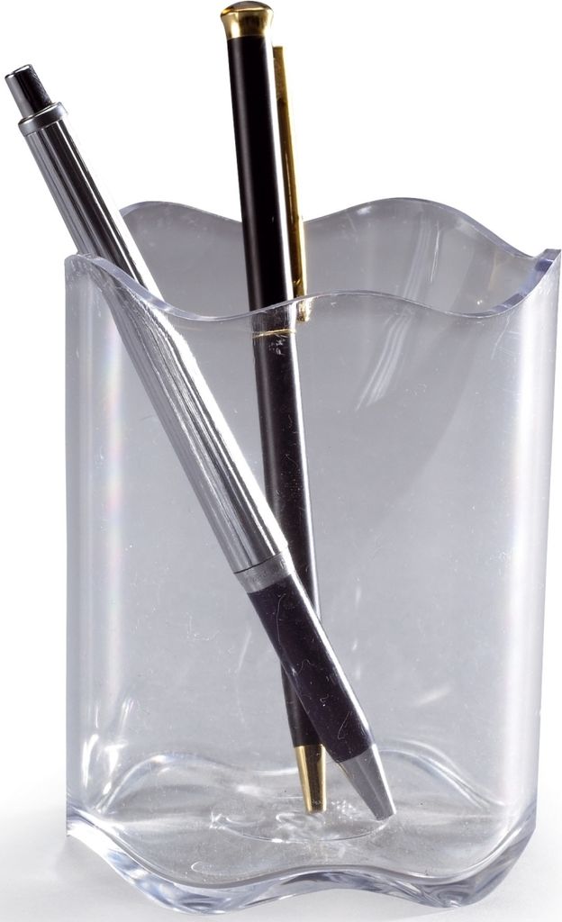 Stifteköcher Trend transparent Packung mit 6 Stück