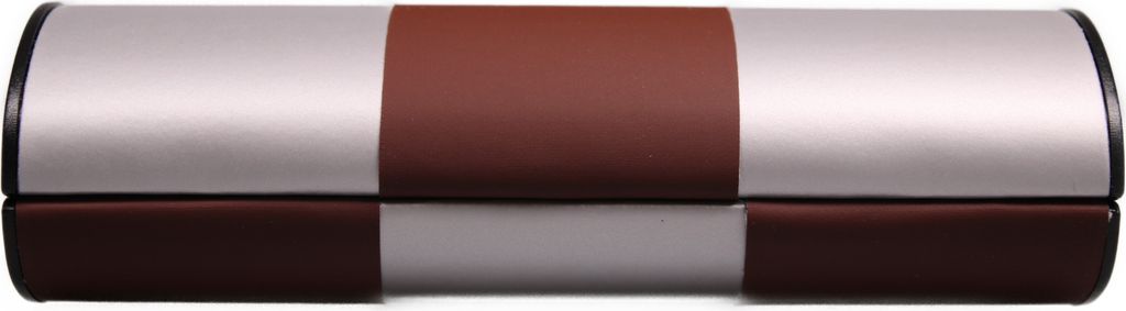 Brillenetui Logic Gross Bicolor schwarz-Silber/ Produktbild 