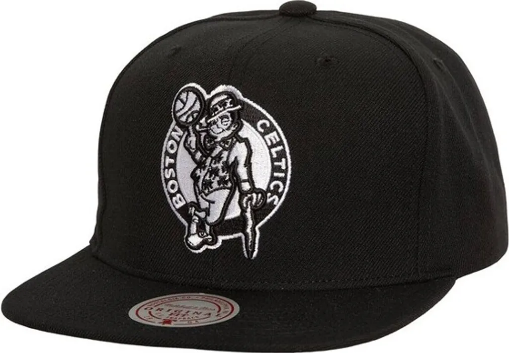 Casquette Mitchell & Ness NBA Boston Celtics Snapback Noire Noir UNI
