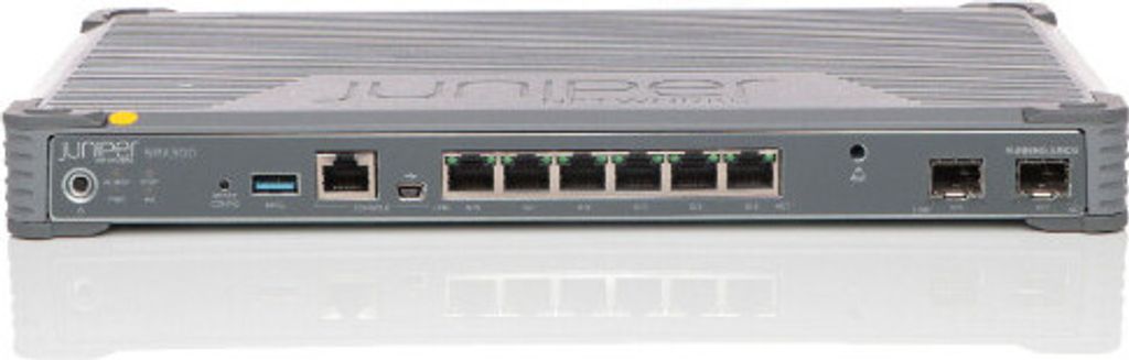 JUNIPER 1 GBPS Services Gateway mit Junos-Softwarebasis SRX300-SYS-JB