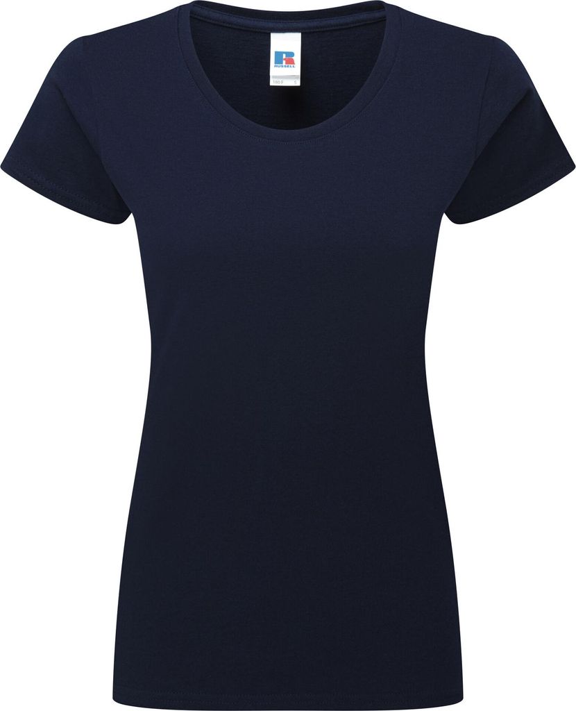 Russell - "Authentic Classic" T-Shirt für Damen BC7241 (M) (Dunkelblau)