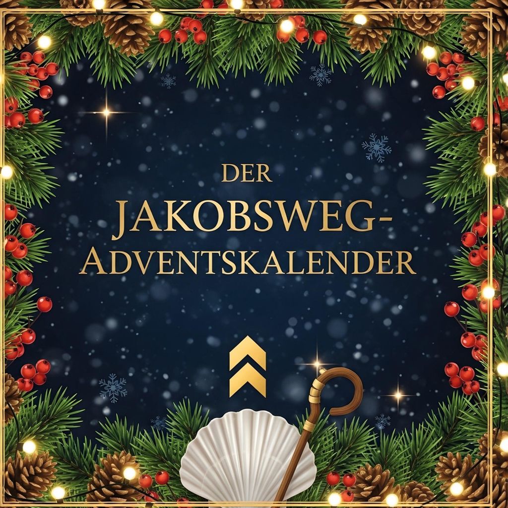 Jakobsweg Adventskalender: 24 Tage mit Geschichten, Produktbild 