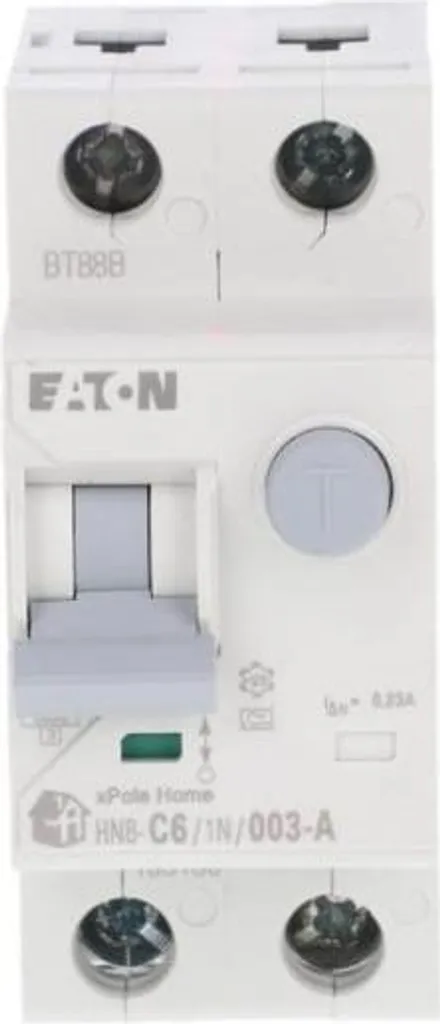 Protezione Casa Eaton HNB 6A Tipo A 195136 | Differenziale Sicuro 30mA