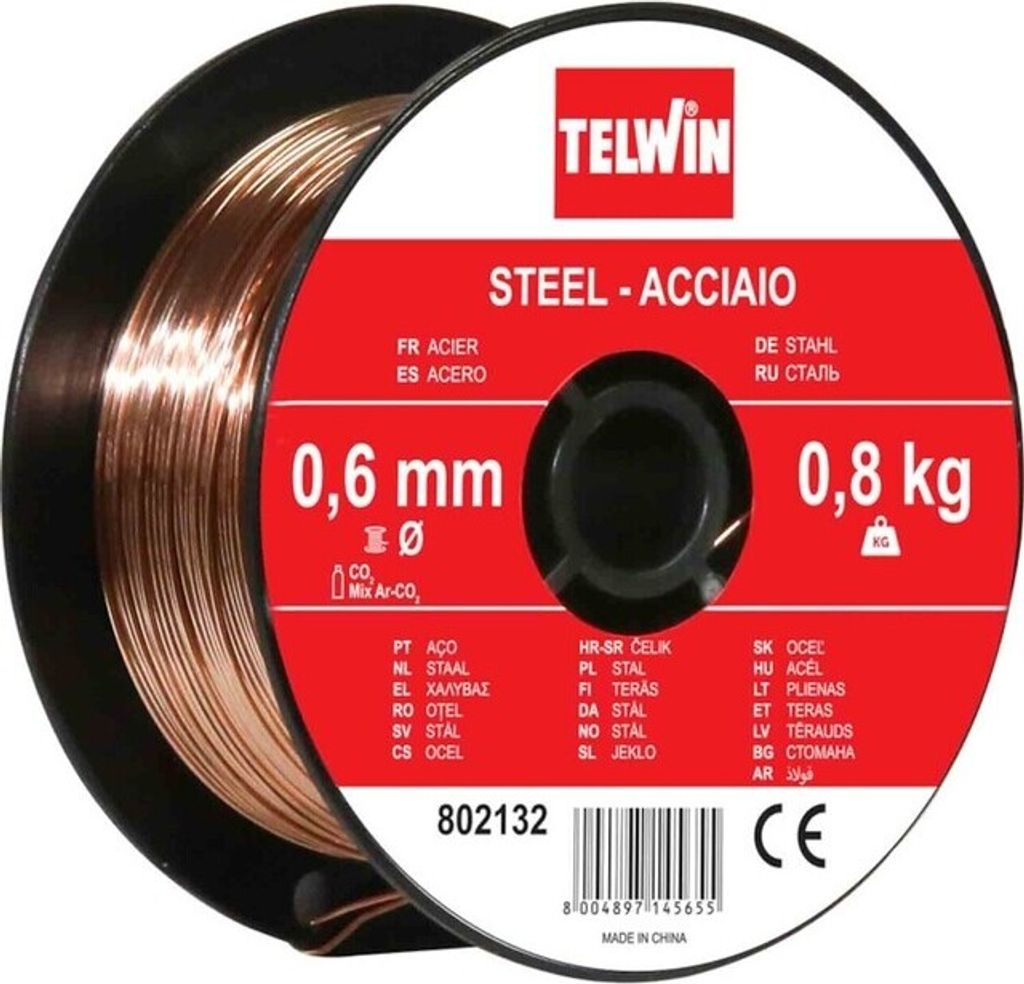 Telwin CO-2 Schweißdraht 0,6 mm 0,8 kg