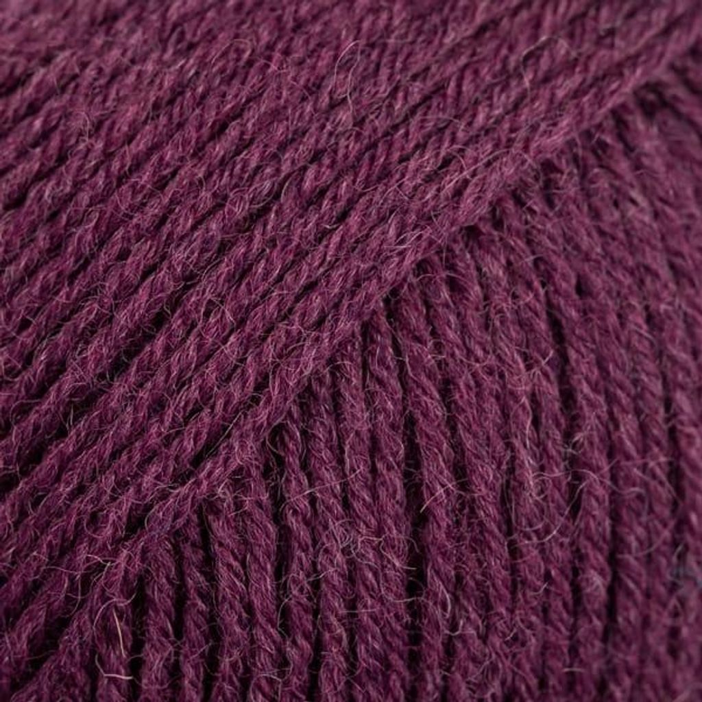 DROPS Fabel 104 Lila, Weich & Pflegeleicht, Ideal für Babykleidung, 50g