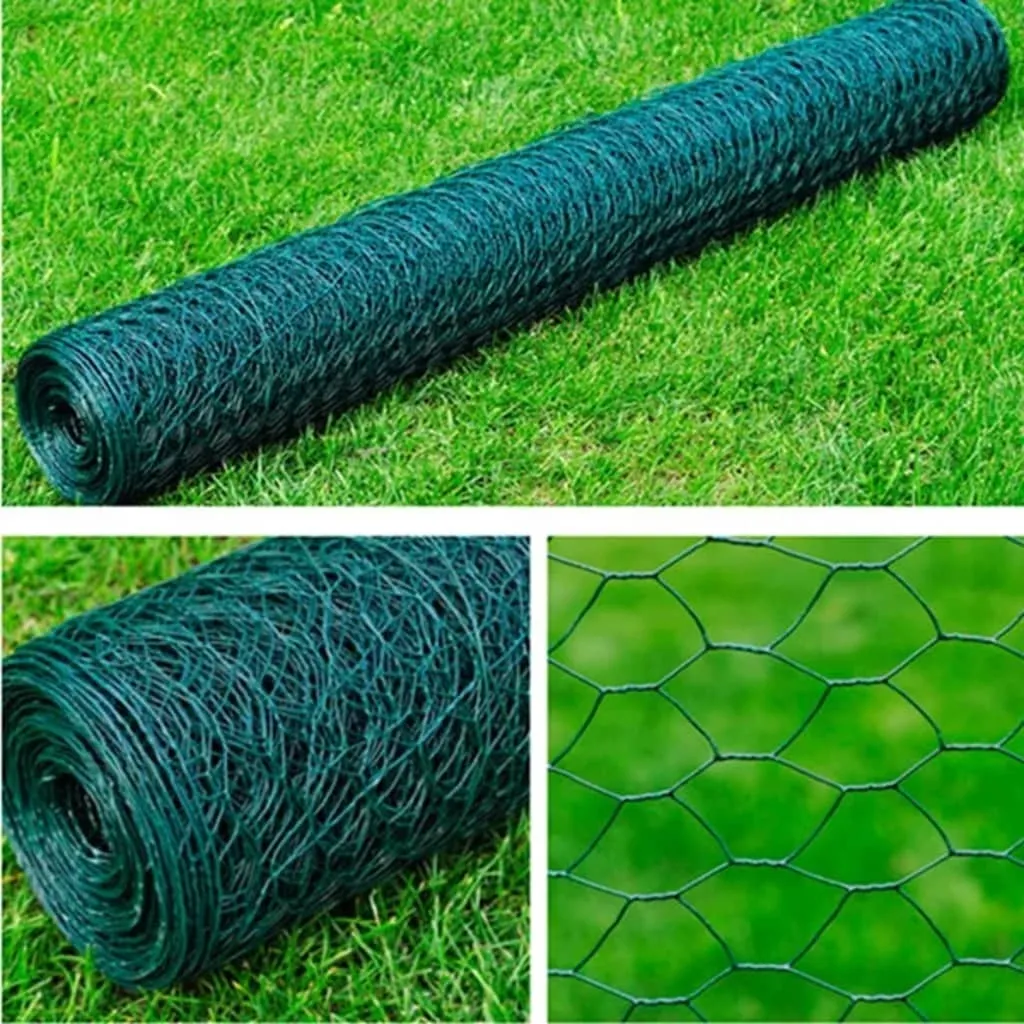 Grillage de Protection Vert 1x25m : Sécurisez votre Jardin contre les Intrus