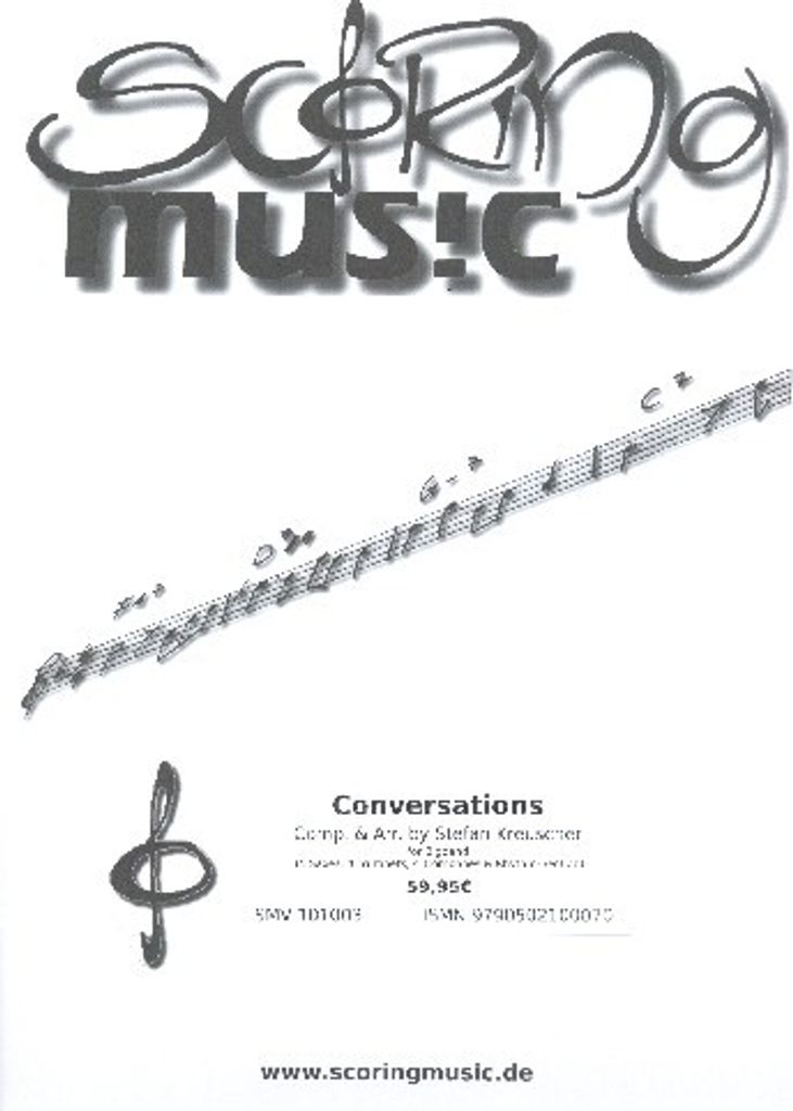 Conversations für Big Band Partitur und Stimmen
