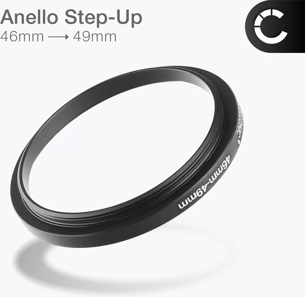 Adattatore Step Up 46 a 49mm CELLONIC | Anello Metallo per Sony Olympus