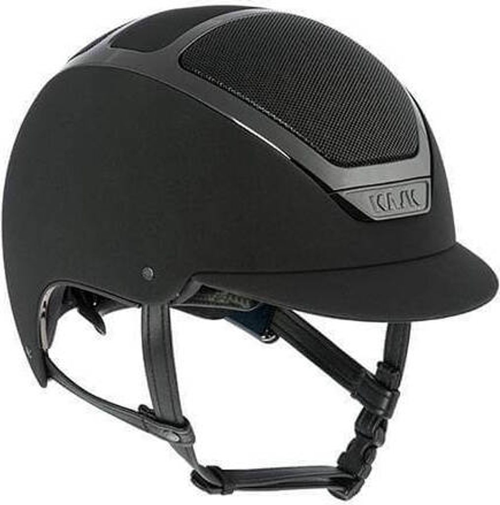 Kask Reithelm Dogma Chrome Light Black 58