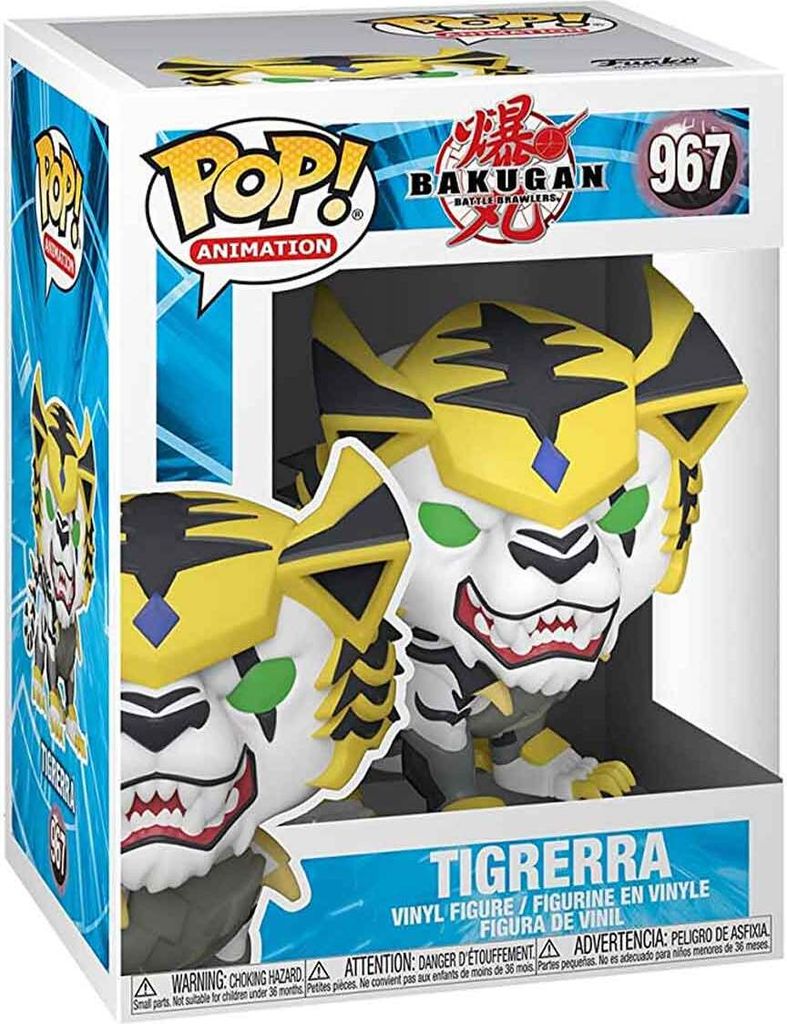 Bakugan Battle Brawlers - Tigrerra 967 - Funko Pop! - Vinyl Figur
