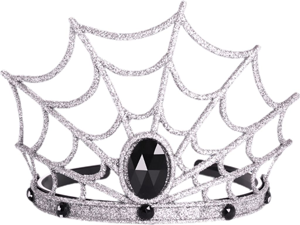 Halloween-Spinnennetz-Krone, gruselige Spinnennetz-Tiara, Kopfbedeckung für Frauen und Mädchen, Halloween-Party, Cosplay, Kostümzubehör