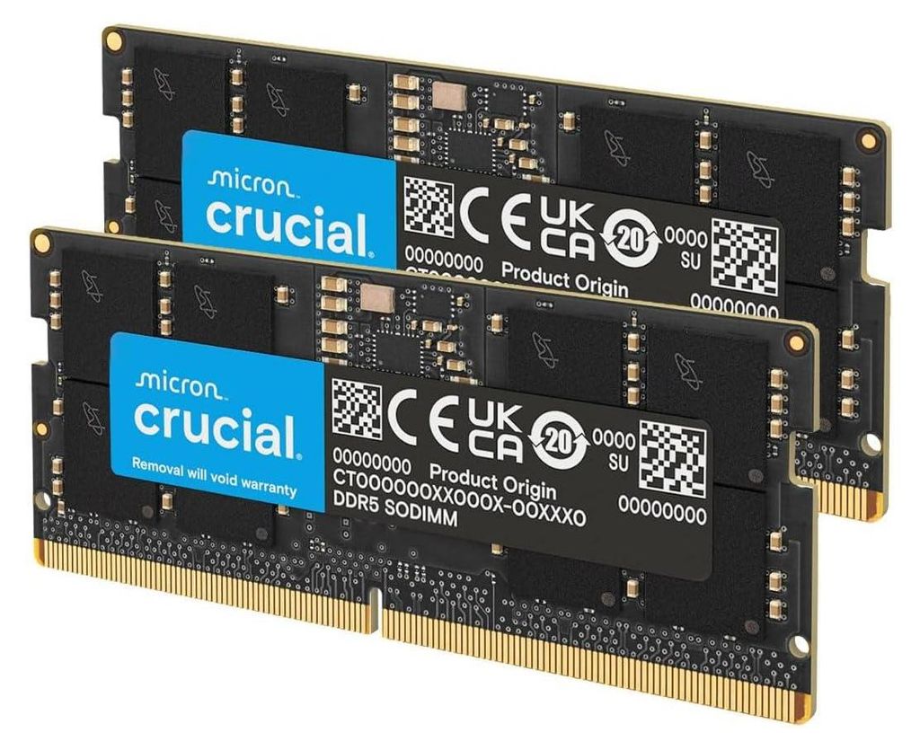 Crucial DDR5 RAM 128GB Kit (2x64GB) 5600MHz - Immagine del prodotto 