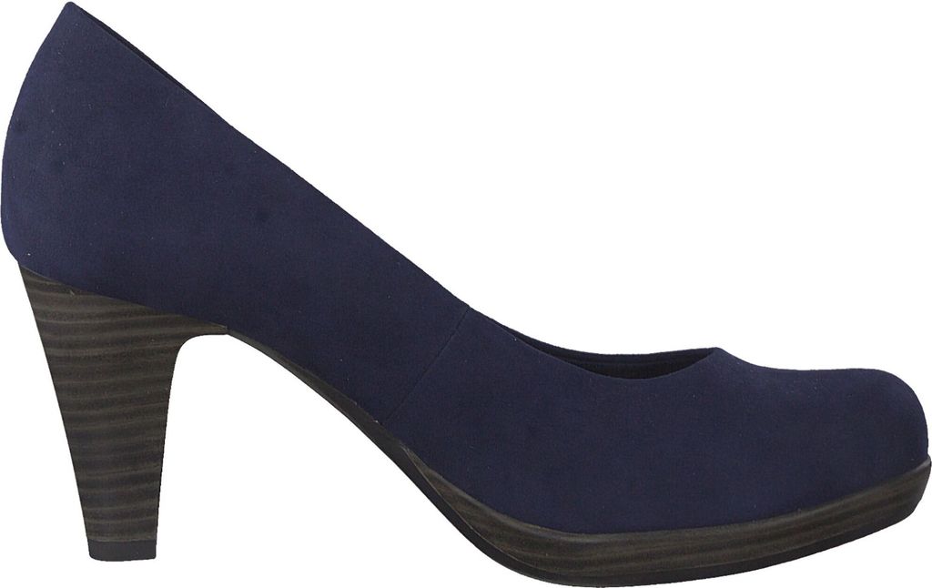 MARCO TOZZI Damen Pumps Textil runde Form Trichterabsatz Produktbild 3