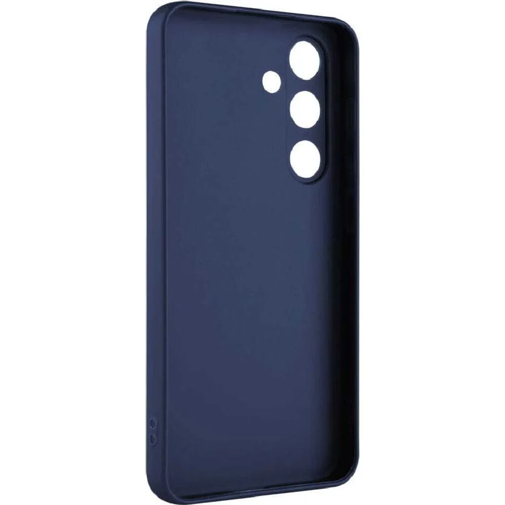 Protection Galaxy S24 Fixed Story bleu avec finition anti-traces de doigt - 2