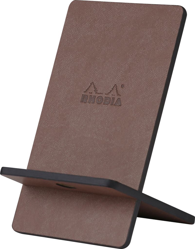 Rhodia Handyhalter italienischem Kunstleder 13x8x8,5 cm Produktbild 