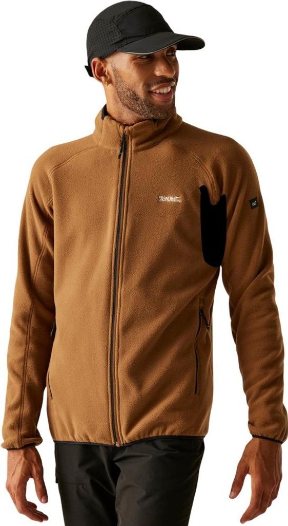 Regatta Hadfield Fleece Mit Durchgehendem Reißverschluss Braun M Mann Braun M
