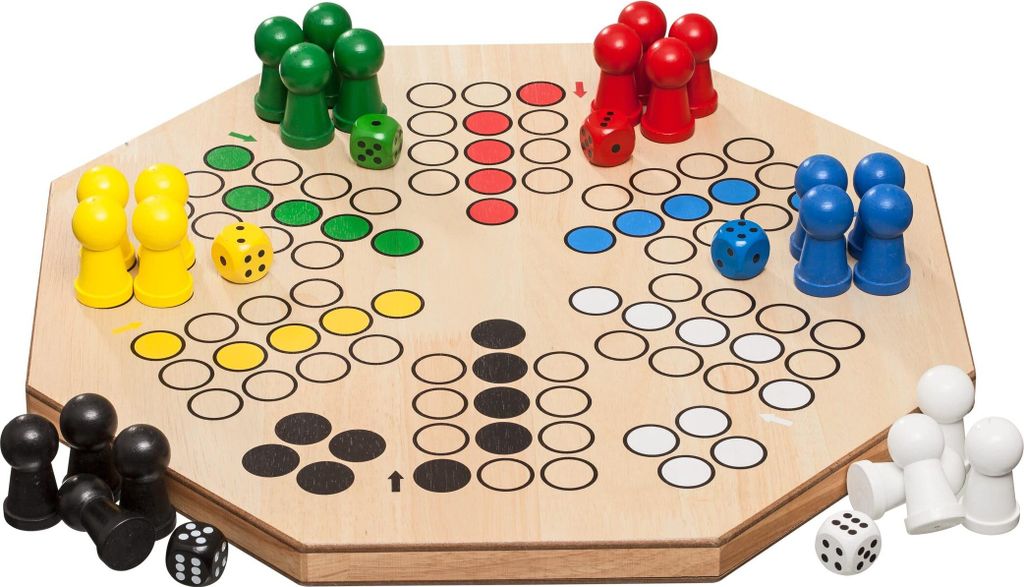 Philos Ludo Large 4 und 6 Spieler Produktbild 