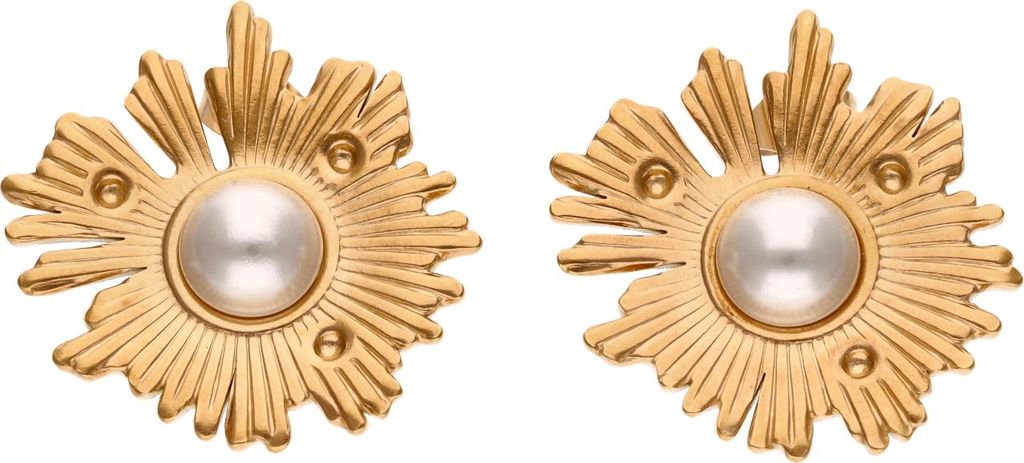 joella damen ohrringe - gold, one size