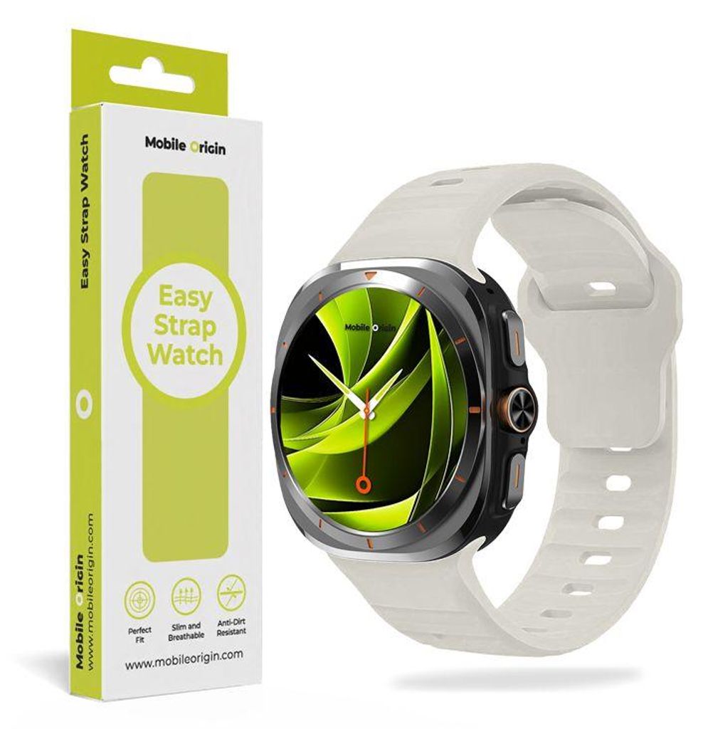 Mobile Origin MO-SGWU-STAR, Gurt, Smartwatch, Beige, Samsung, Samsung Galaxy Watch Ultra 47mm, Silikon