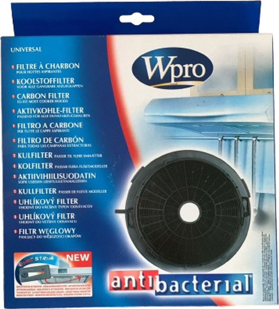 Filtro a carboni attivi Wpro per cofani aspiranti FAC549 / Immagine del prodotto 