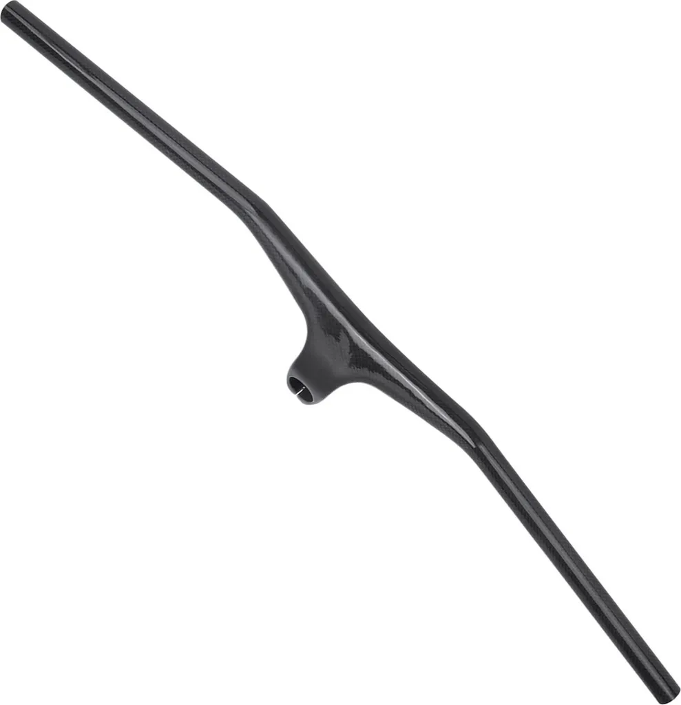 Guidon carbone VTT 800 mm anti-vibrations, cockpit 3K pour plus de confort