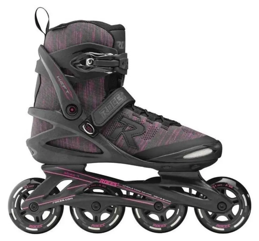 Roces Weft Thread Roller Skates Women Noir Taille 37 : Patins à roulettes