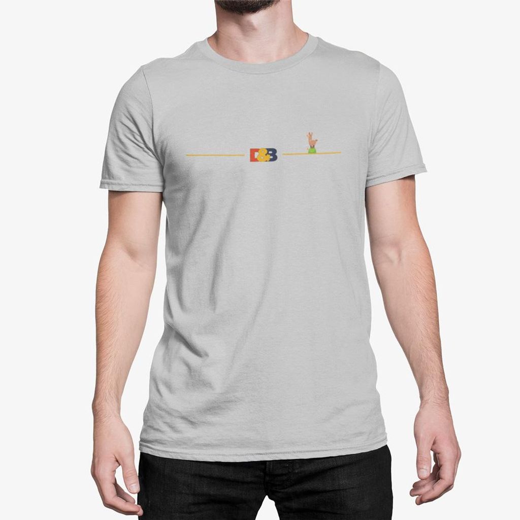 D&B Uni Polo Mini00006 Lama HellGrau-Größe L