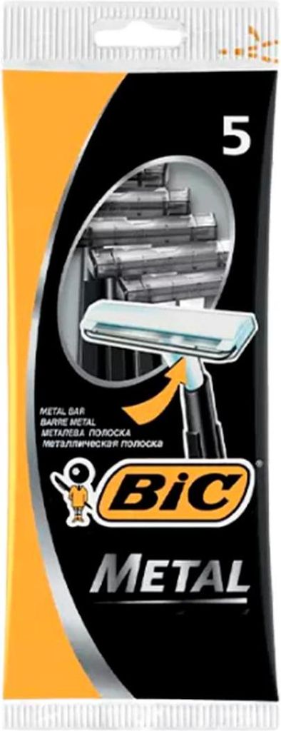 Bic Metall-Einwegrasierer, 5 Stck Produktbild 
