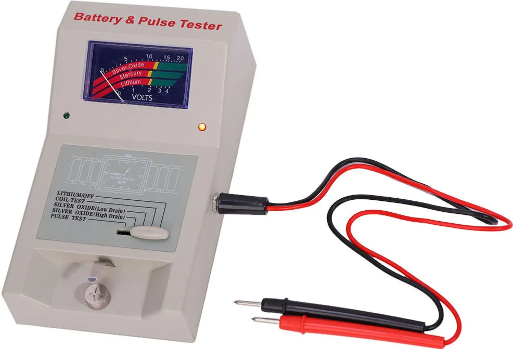 Outil de Réparation de Montres pour Tester les Piles et Circuits à Quartz 3V