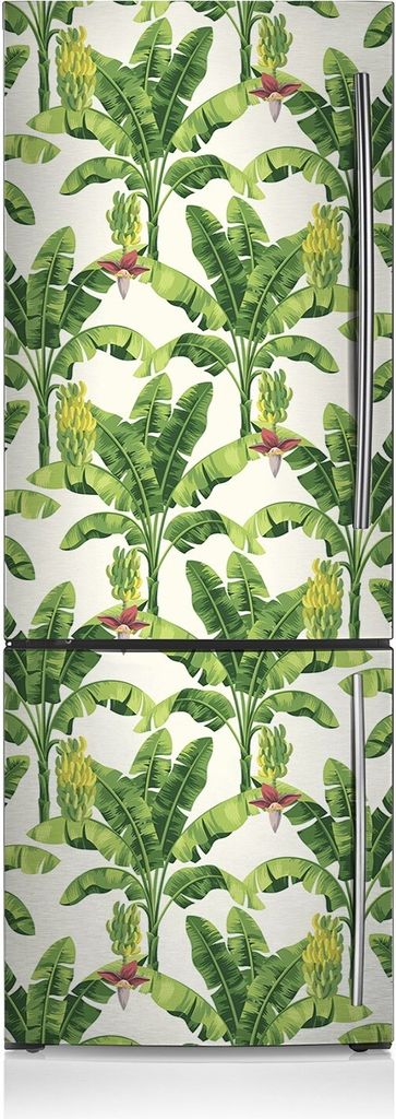 Kühlschrankfolie Aufkleber Kühlschrankmagnete Dekoration Kühlschrankfolie 70x190 cm - Bananenflecken.