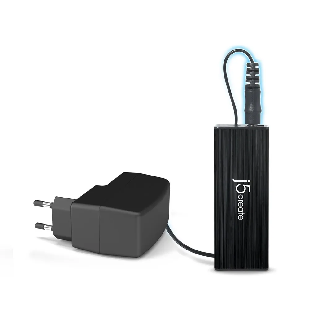 Hub USB 3.0 SuperSpeed j5create JUH340 transfert 5 Gbps compact - 3