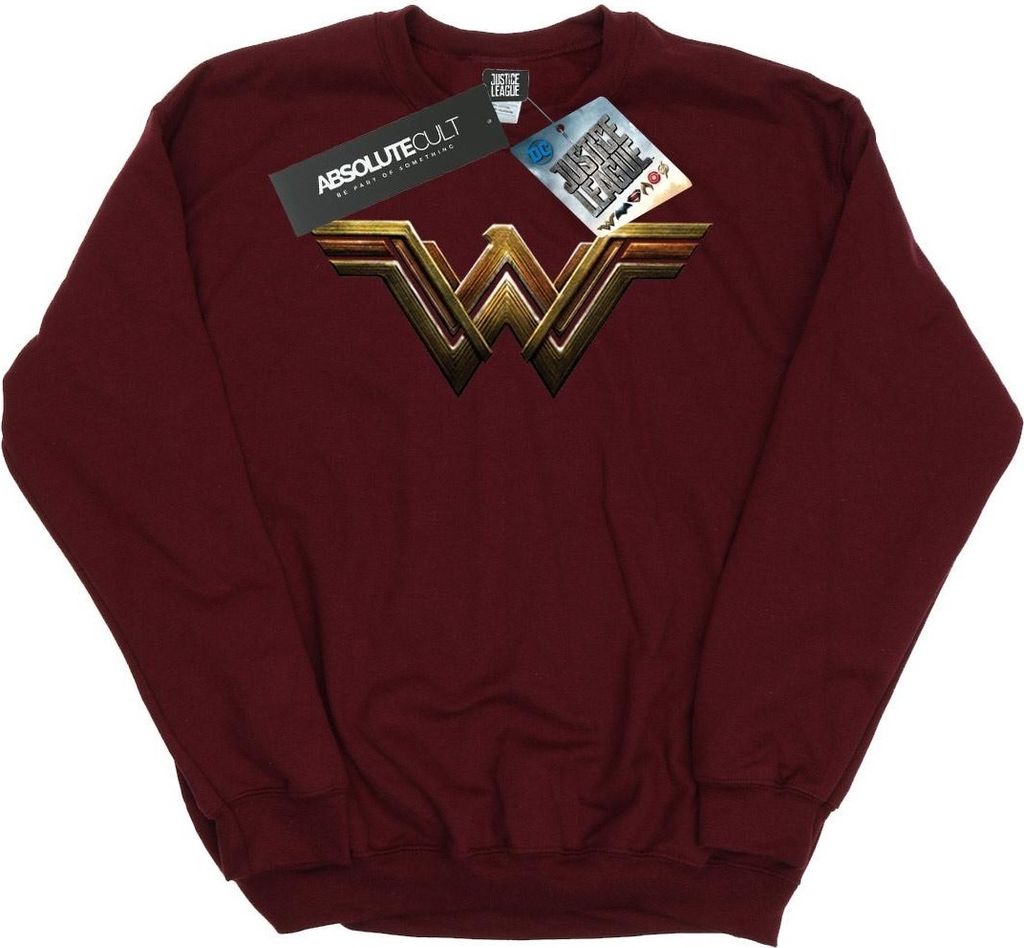 DC Comics - "Justice League" Sweatshirt für Mädchen BI21711 (152-158) (Burgunderrot)