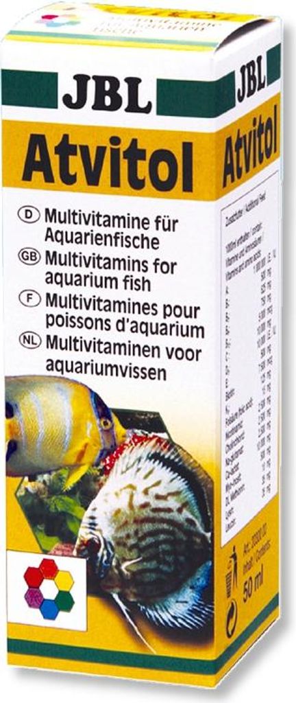 JBL Atvitol 50ml - kapky multivitaminové pro akvarijní ryby Obrázek produktu 