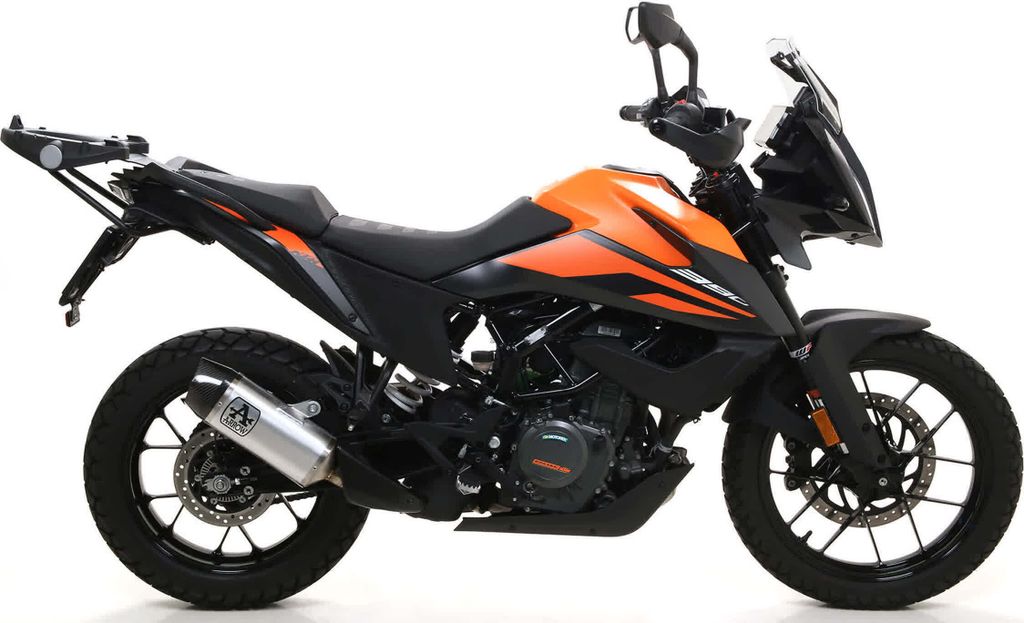 ARROW Auspuff INDY RACE für KTM 390 Adventure 2020-, Aluminium