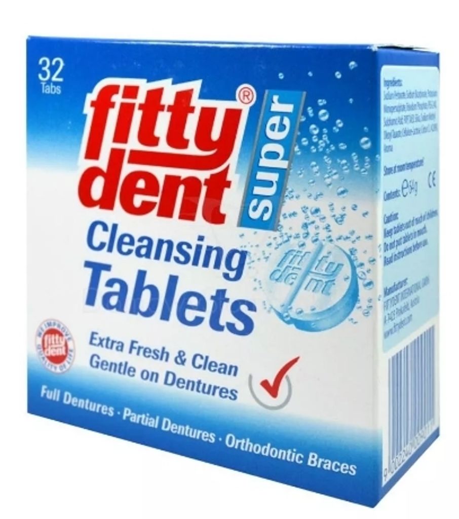 Fittydent Tabletki silnie czyszczące protezy Dentaid 32 Obrázek produktu 