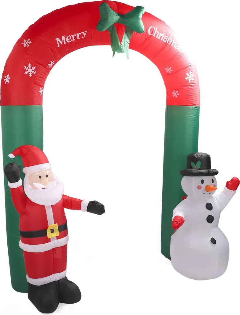 Arche de Noël Gonflable Robuste 2.4m Installation Rapide Prise EU - 7