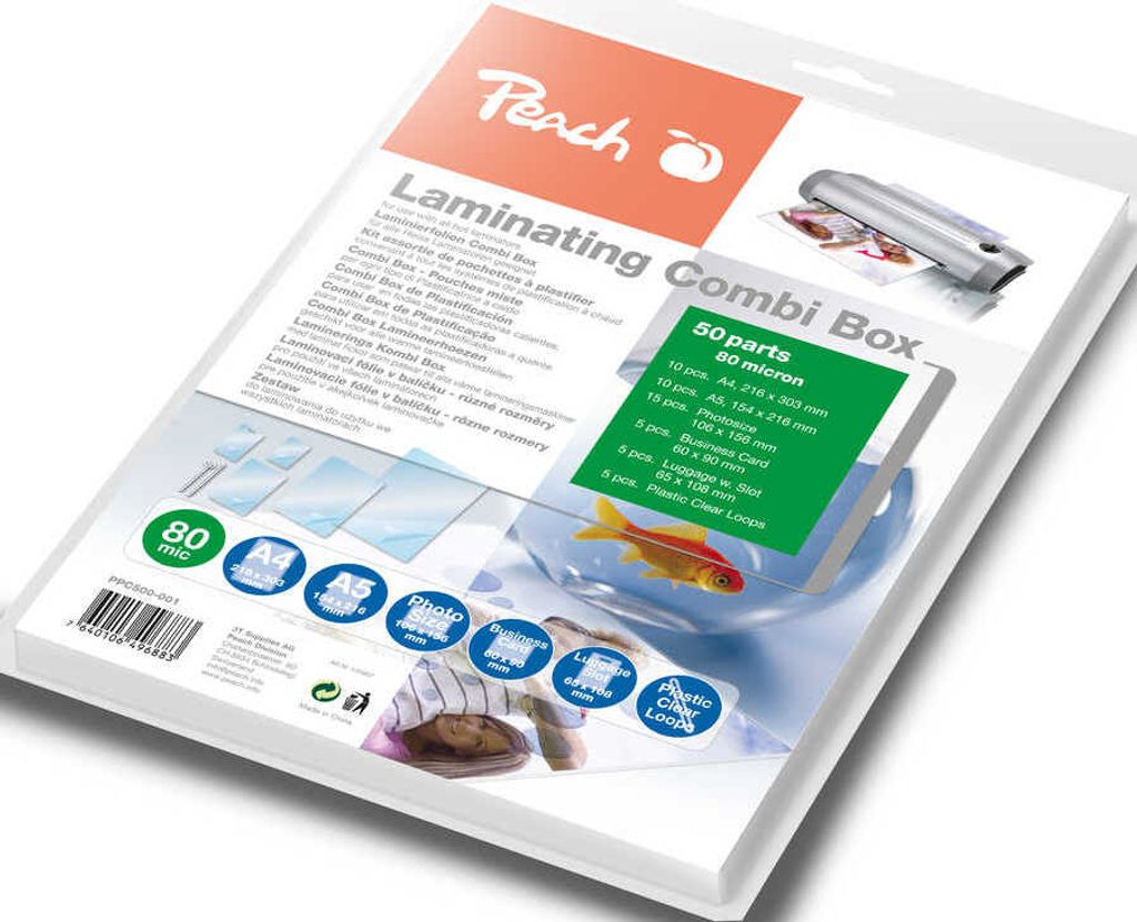 Peach Laminierfolien 50er Starterset