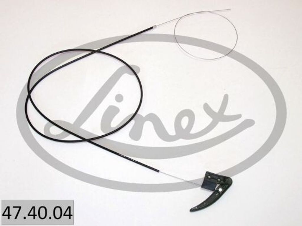 LINEX Motorhaubenzug 47.40.04 für VW GOLF I Cabriolet (155) 1696/1575mm