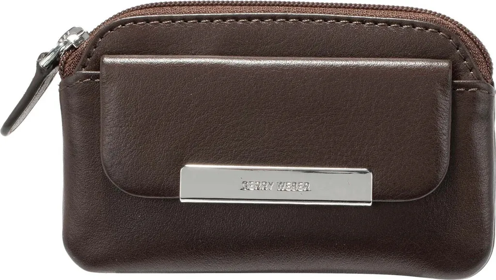GERRY WEBER Vigo Keycase Marrone Scuro - Astuccio Chiavi Pelle