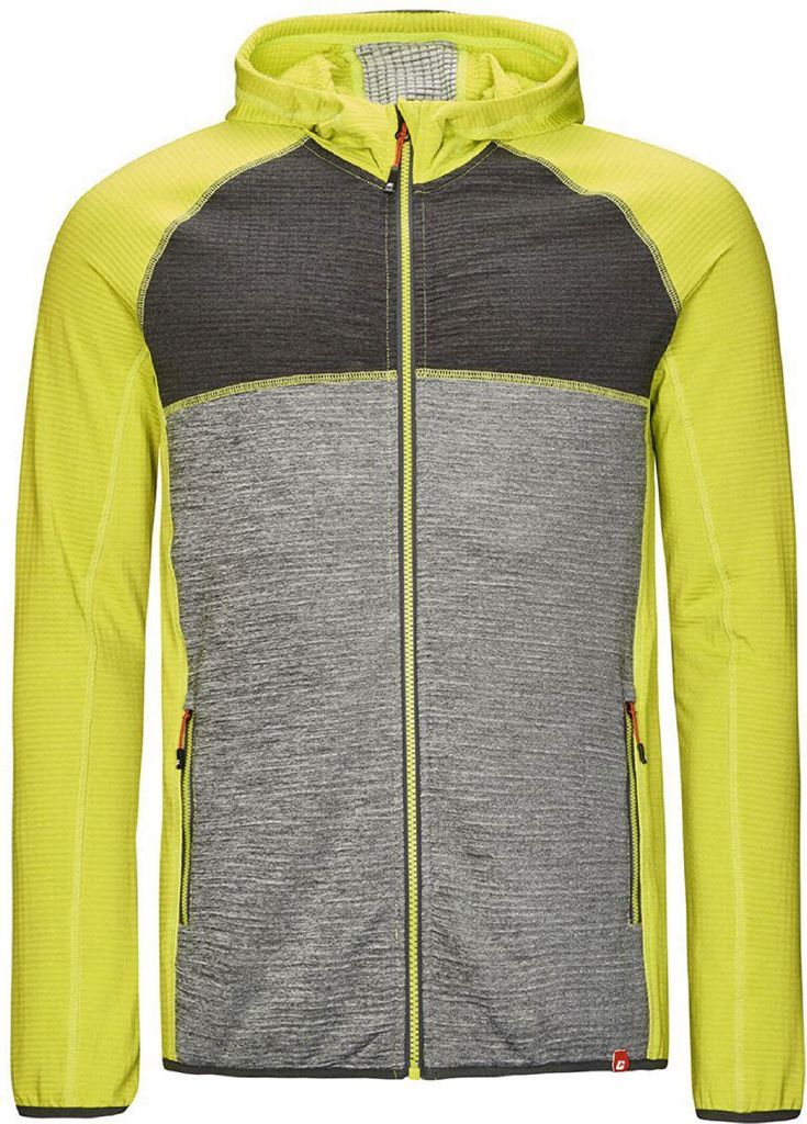 Killtec Mikan Powerstretchjacke Herren mit Kapuze, Größe:S, Farbe:Lime