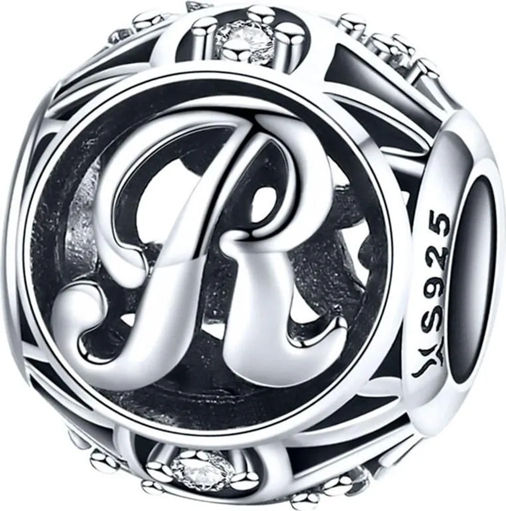 Offerta Charm Pandora Lettera R Argento 925 - Miglior Prezzo Online