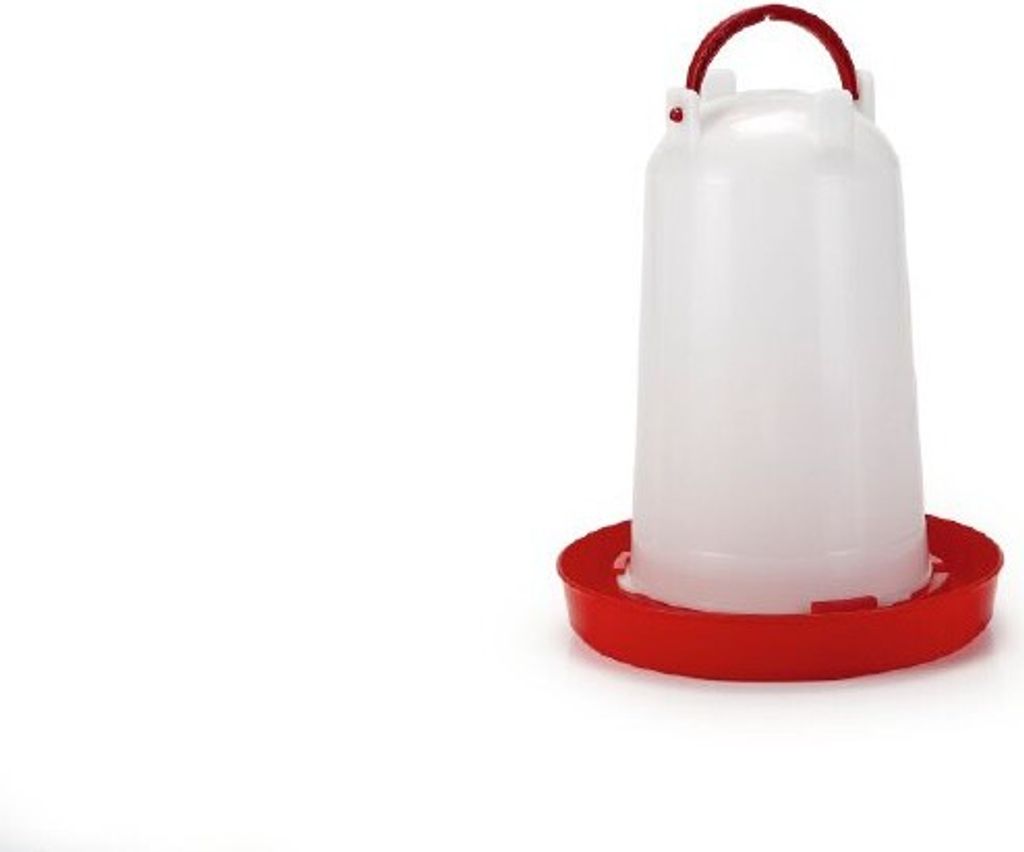 Wassertränke - Vogel - Kunststoff - weiß - 3l Produktbild 