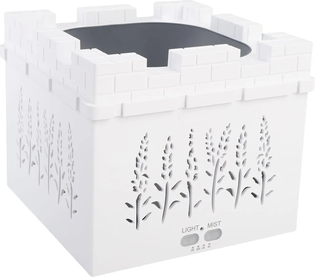 Humidificateur d'Air Effet Flamme 400ml Lumineux pour Chambre et Bureau