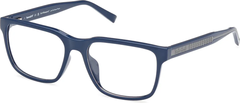 Lunettes de vue Timberland TB1842-H 090 Bleu Brillant Homme 55/17/145