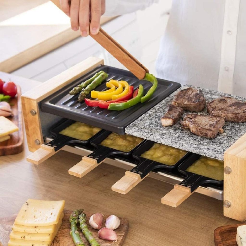 Grilovacia doska Cecotec Cheese&Grill 8400 Wood MixGrill Obrázok produktu 