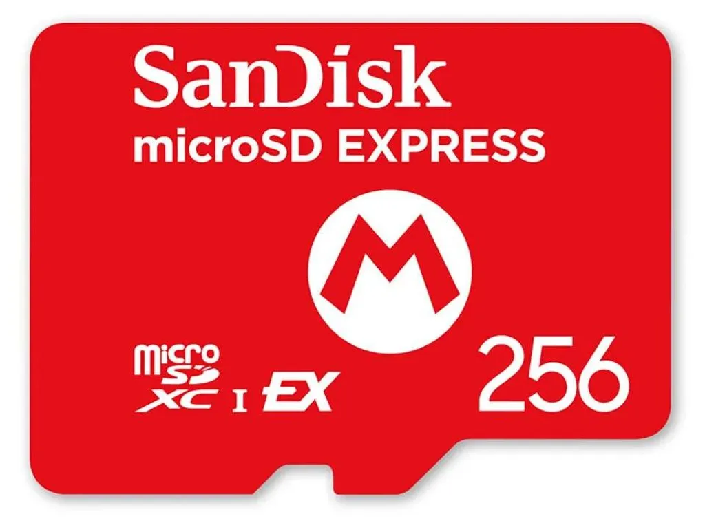 MicroSDXC SanDisk 256 Go Nintendo : carte mémoire haute vitesse Switch