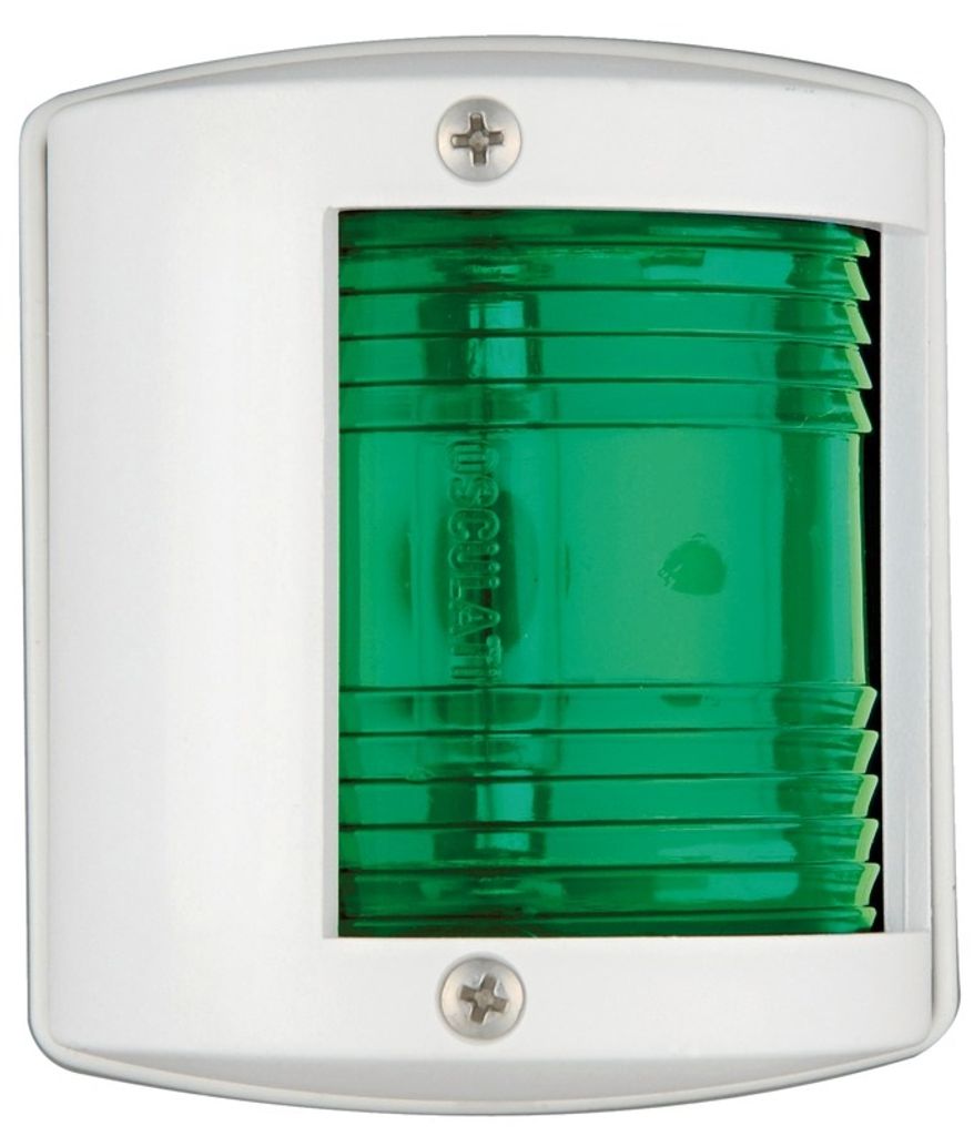 Utility77 Luce di navigazione bianca/ 112,5°destra verde , Immagine del prodotto 